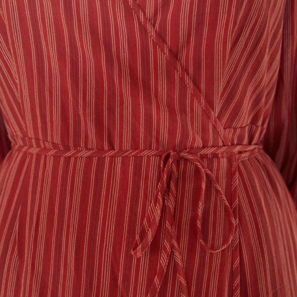 Christy Dawn The Noah Wrap Midi Dress XS Cottagecore Prairie Boho NWT - Picture 5 of 10